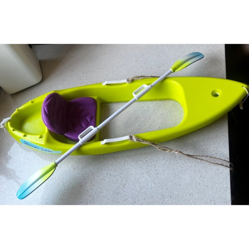 American Girl Lea Clark Doll Ocean Kayak & Oar Set Discover Bahia